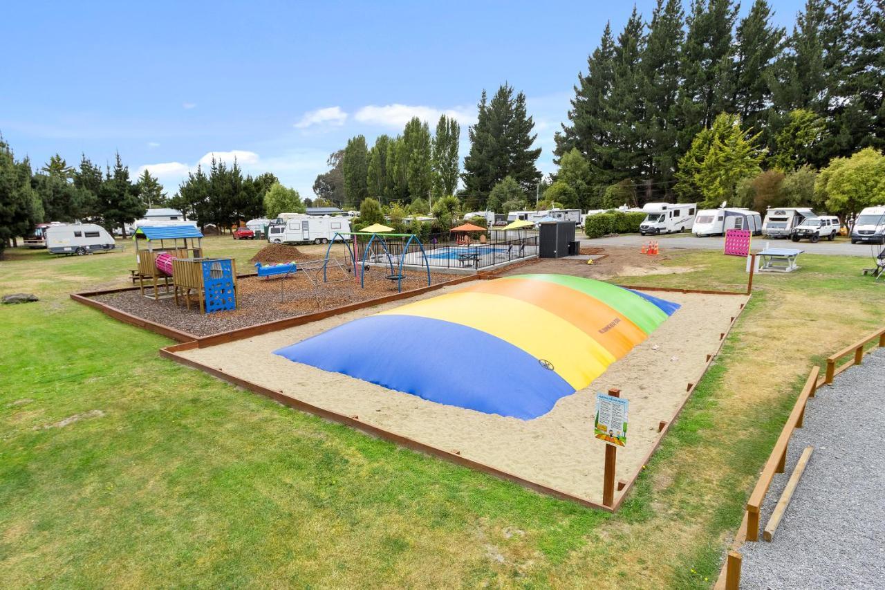 North South Holiday Park Christchurch Exterior foto