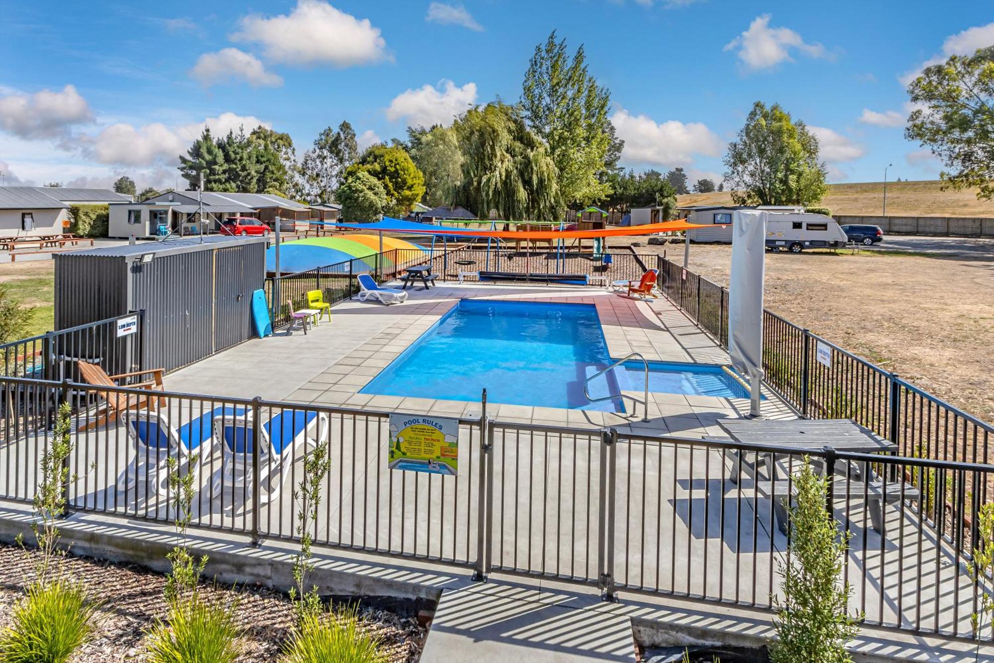 North South Holiday Park Christchurch Exterior foto
